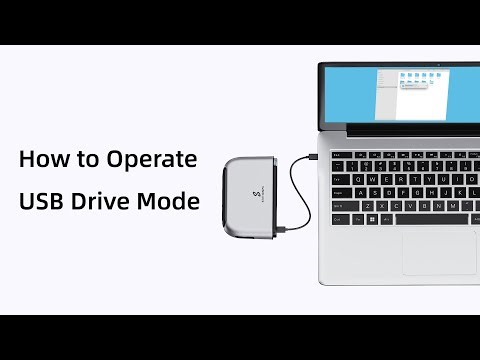 How to Operate USB Drive Mode?