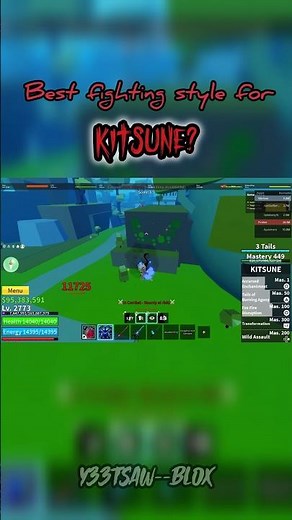 Best Fighting Style for Kitsune? | Blox Fruits