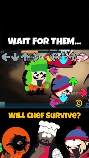 CHEF vs FRIENDS ?? | #fnf #pibby #new South Park Turmoil Culinary playable glitch mod