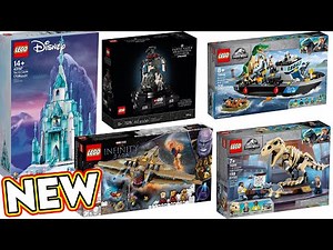 New 2021 LEGO Sets! Vader Mediation Chamber, Ice Castle, Jurassic World & More!