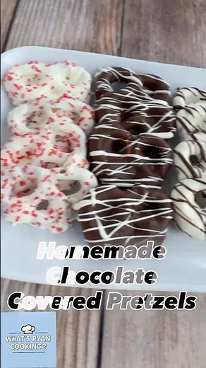 Easy Chocolate Covered Pretzels (Sweet & Salty Snack Recipe)