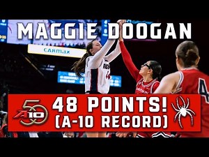 1/10/26: EVERY POINT From Maggie Doogan's 48-Point Performance! 🤯 (A-10 Record!)