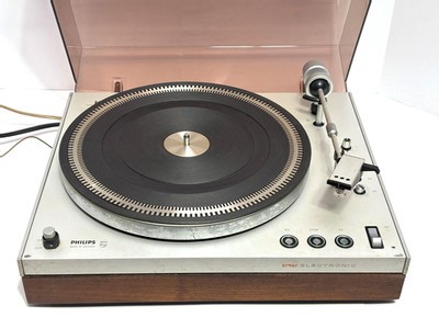 Philips 212 Electronic Turntable – Serviced, New AT Cartridge, Fully Working | eBay