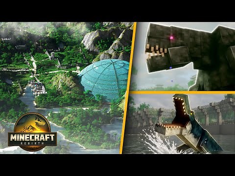 We Spent 100 Hours Rebuilding Jurassic World Rebirth Island in Minecraft