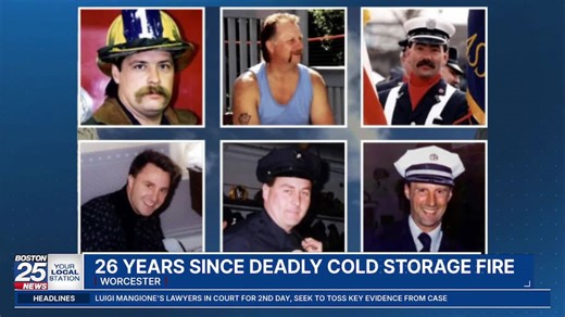 Worcester Six remembered on 26th anniversary of deadly Worcester Cold Storage Fire