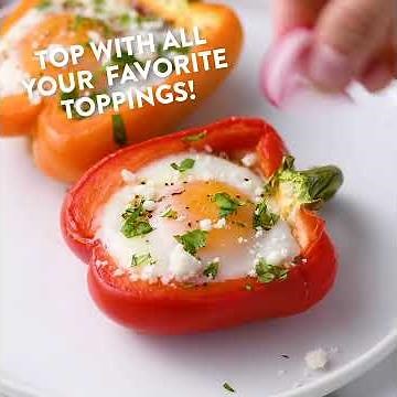 Breakfast Stuffed Peppers | Pete & Gerry's
