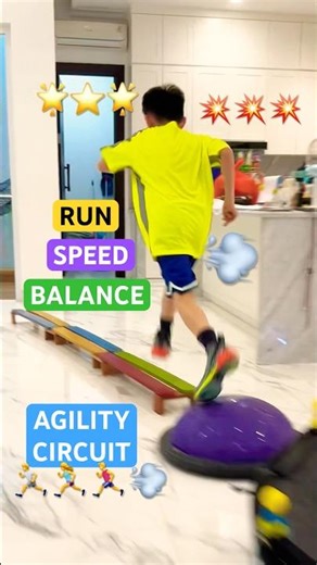 SUPER FAST CIRCUIT ⚡️ AGILITY DRILL 💥 RUN UNTIL IT SHAKES #shorts #speedandagility