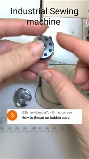 How to thread the Bobbin Case