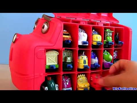 Wilson Carry Case Chuggington Store 17 Diecast Trains Cars Disney Pixar for Children Babies Toddlers