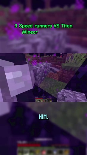 Minecraft Manhunt Titan Edition: Speed Runners vs Titan (Part 3)