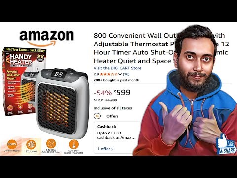 BEST PORTABLE ROOM HEATER UNDER 1000₹ | 𝕌ℕ𝔹𝕆𝕏𝕀ℕ𝔾 & ℝ𝔼𝕍𝕀𝔼𝕎 | WALL-MOUNTED ELECTRIC CONVECTOR HEATER 🔥