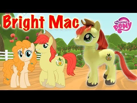 Custom BRIGHT MAC PONY || Applejack's Dad || Tutorial DIY MLP My Little