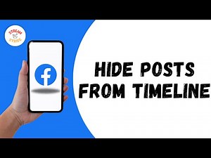HOW TO HIDE POSTS FROM FACEBOOK TIMELINE