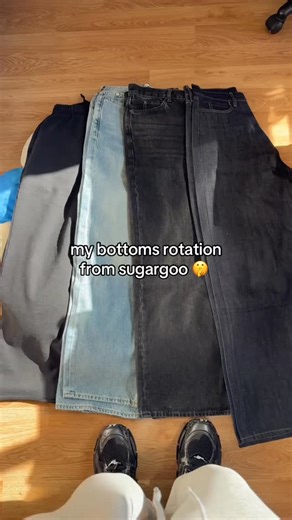 TaoBao Finds on Instagram: "my bottoms rotation. all links in spreadsheet . . #taobao #fashion #streetwear #dhgate #cnfans #hauls #acbuy #chinese #viralreels #viral #foryoupage💙 #fyp #foryoupage #trending #trendingreels #clothes #clothing"