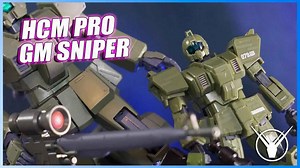 HCM Pro GM Sniper (G) review [Gundam collectible]