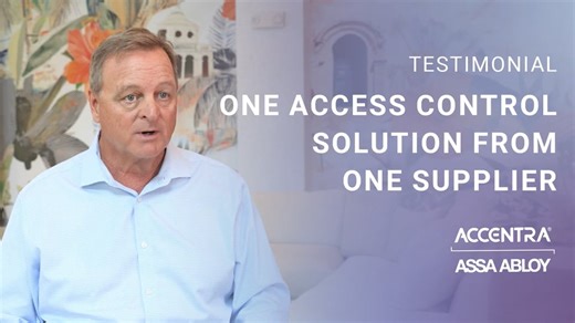 ASSA ABLOY ACCENTRA Digital Affina Multi-family Property Testimonial