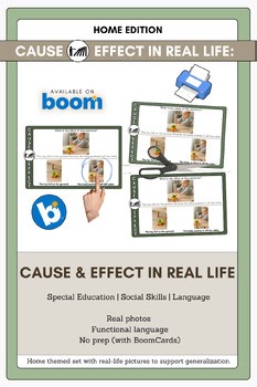 Cause and Effect in Real Life – Younger & Older Learners | Home Edition Bundle