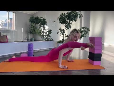 Split Backbend with 7 Yoga Blocks 🤸‍♀️ Extreme Flexibility Challenge