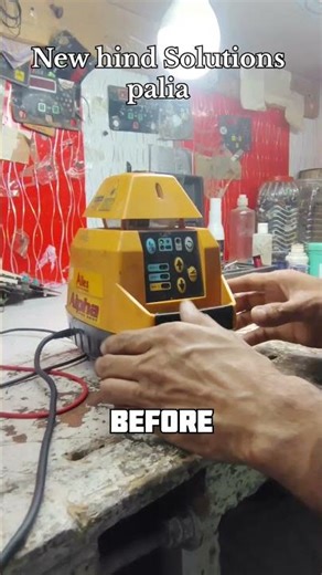 Alpha Laser Transmitter Battery low problem Solved. #song #shorts #youtube #laserlandleveler