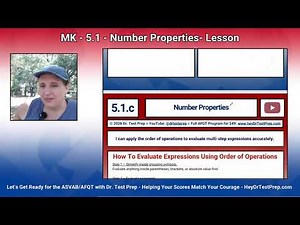 ASVAB/AFQT: 5.1 - Math Knowledge - Number Properties
