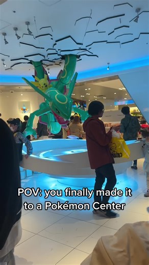 Exploring Pokemon Center Japan and Skytree | Rayquaza Plushies Galore