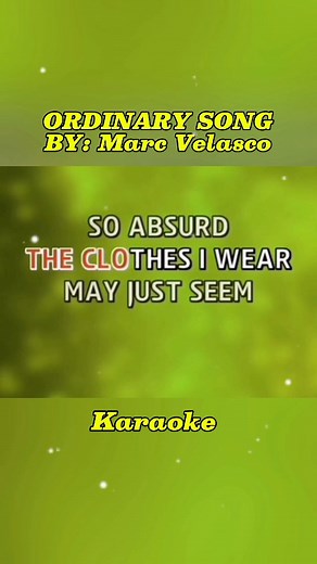 166K views · 3.5K reactions | ORDINARY SONG Karaoke songs with lyrics  #karaoke #karaokeversion #musiclovers #nocopyrigthinfrigementintendedmusicbelongstotherigthfulowners | Maria Luz Laraga | Facebook