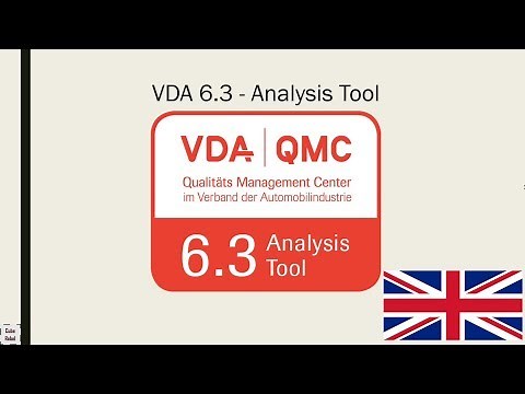 VDA 6.3 Analysis Tool - English