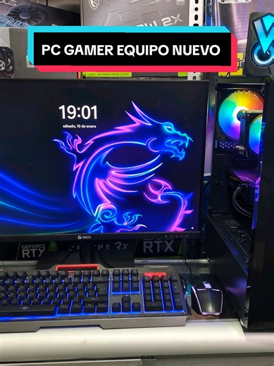 PC Gamer Nuevo Completo con Ryzen 7 y MSI GTX 1660