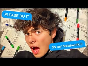 I DID MY SUBSCRIBERS HOMEWORK FOR A WEEK
