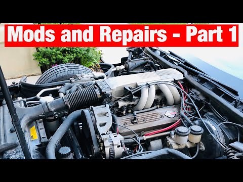 1989 C4 CORVETTE MODS AND REPAIRS PART 1