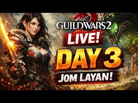 🔴 LIVE | Guild Wars 2 Gameplay – Day 3 | Open World Adventure