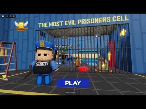 Escape Police Jr 2 Player Prison! 🚔😱 No Death Walkthrough (Roblox 4K)