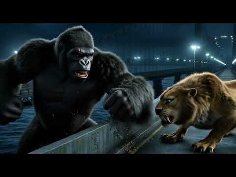 King Kong vs Sabertooth Tiger | Epic Monster Battle