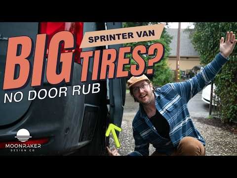 Bigger Offroad Tires Were Hitting My Sprinter Sliding Door… Here’s the Fix