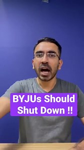 581K views · 10K reactions | Why BYJUs Should Shut down ! . . . . #finology #finance #invest #Byjus #BYJUs #stockmarket #investing #stocks #latestvideo #pkbola | Finology | Facebook