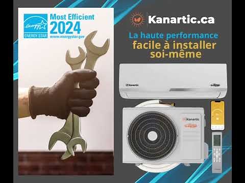 Installez vous-même votre thermopompe murale