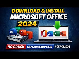 Download & Install Microsoft Office 2024 [No Crack, No Subscription] #office2024