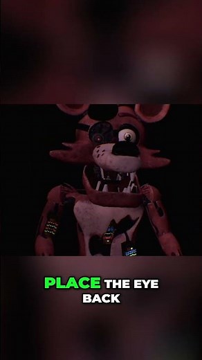 Five Nights at Freddy's: ALL Parts & Service Tasks Explained! #shorts
