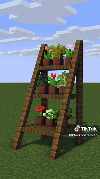 Minecraft Garden Idea #minecraft #garden #tree #flowers #design #idea #animation #building #tutorial #fyp #satisfying #minecraftbuilding #foryou #minecrafttutorial