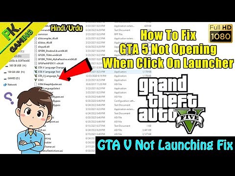 How To Fix GTA 5 Not Opening || GTA V Not Launching Fix || GTA V Not Open Fix When Click On Launcher