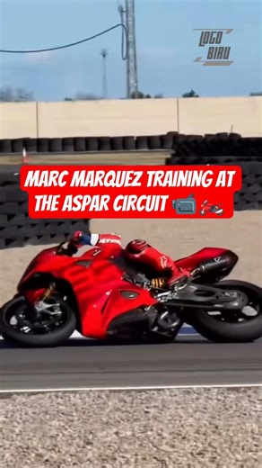 Marc Marquez training at the Aspar circuit 📹🏍 #motogp #shorts