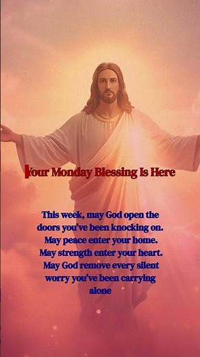 Your Monday Blessing Is Here| Weekly Bible Verse | Scripture of the Week | God’s Promise