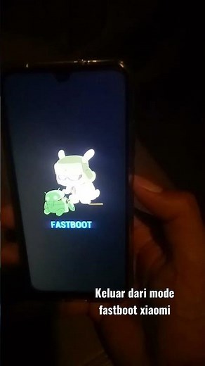 How to exit the Xiaomi fastboot menu | Hold the power button for a long time until the screen res...