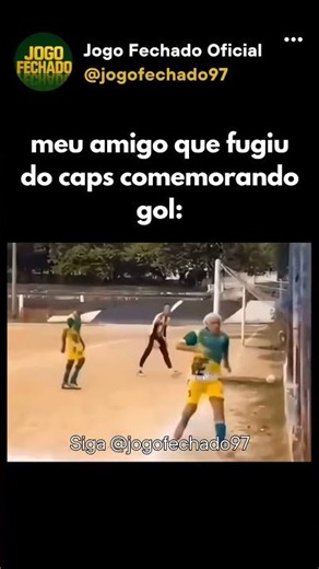MEU AMIGO QUE FUGIU DO CAPS COMEMORANDO GOL 🤣 #futebol #futebolmeme #shorts #brasil