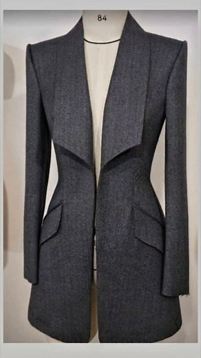 Beautiful blazer pattern. #pattern #tutorial #sewingpatterns #patterndesigne #pattermaking | Haola Yulianti