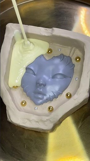 Making Doll Faces 🐱 3D printing by ‪@Formlabs‬ #pidgindoll​⁠ #resincasting #3dprinting #art #3dprinted