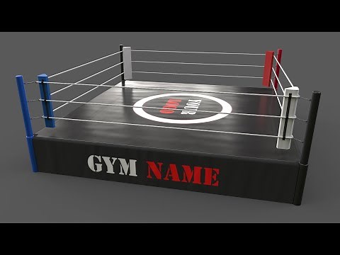 PBR Modular Professional Wrestling Rings 20ftx20ft 2