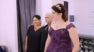 876K views · 8.8K reactions | Jo and Al suggest bride Natalie try on a one-of-a-kind purple wedding dress. #CurvyBridesBoutique Watch full episodes on discovery+: https://bit.ly/3HfHr6e | Love Weddings | Facebook