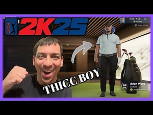 PGA 2k25 Is HERE! - First impressions of demo - my player customization and gameplay -