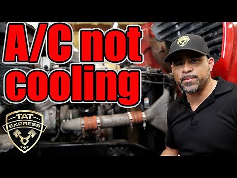 AC not working Semi/ Truck ac not cooling/ How to fix ac in semi truck/ Ac not cooling semi truck